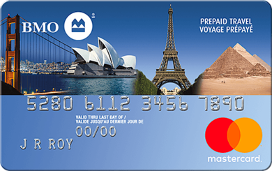 BMO® Prepaid Travel Mastercard®