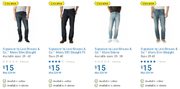 Walmart Men's Signature by Levi Strauss & Co - clearance - $15-21