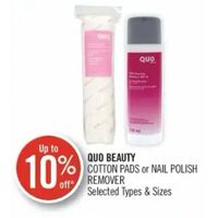 Quo Beauty Cotton Pads Or Nail Polish Remover