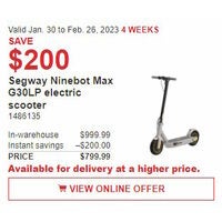 Segway Ninebot Max G30LP Electric