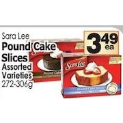 Sara Lee Pound Cake Slices Assorted Varieties - $3.49