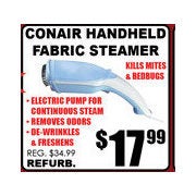 Con Air Handheld Fabric Steamer - $17.99