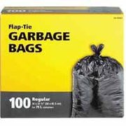 Outdoor Garbage Bags, 100-Pk - $4.79 (50% Off)
