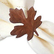 Falling Maple Leaf Napkin Ring - $1.19 ($2.30 Off)