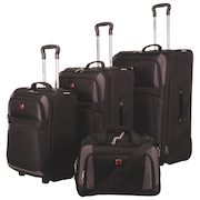 Best Buy One Day Deal: $230 Swiss Gear 4-Piece Luggage Set (was $796) + Free Shipping