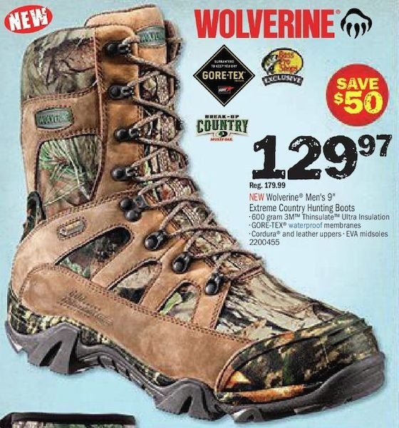 wolverine gore tex hunting boots