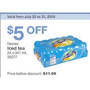 Nestea Iced Tea - $6.99 ($5.00 off)
