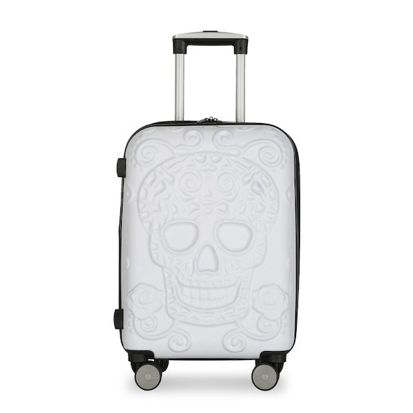 skull hard case luggage