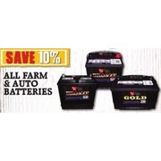 All Farm & Auto Batteries - 10% off