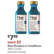 Maui Shampoo or Conditioner - $7.99 ($2.00 off)