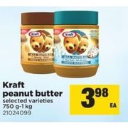 Kraft Peanut Butter  - $3.98