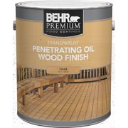Behr Premium Transparent Penetrating Oil Wood Finish - $49.97