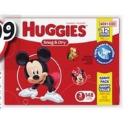Huggies Snug & Dry Disposable Diapers - $32.99