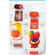 Love Child Organics Baby Food Pouches  - 2/$3.00