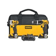 Dewalt 20V Max Compact Hammerdrill and Impact Driver Kit - Free Dewalt 20V Max Compact XR Lithium-Ion Battery Pack - $299.00