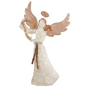 5' Angel With Harp - $98.00