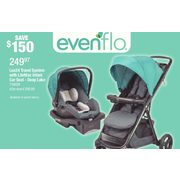 evenflo lux24 travel system