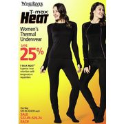 T-Max Heat Women's Thermal Underwear 