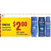 Finesse Hair Care Products - $2.00/with coupon ($1.50 off)