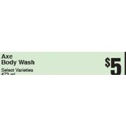 Axe Body Wash  - $5.00