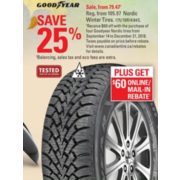 Goodyear Nordic Winter Tire >> Canadian Tire Goodyear Nordic Winter Tires Redflagdeals Com Goodyear Nordic Winter Tire >> Canadian Tire Goodyear Nordic Winter Tires Redflagdeals Com