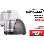Brentwood Mini Food Chopper - $19.99