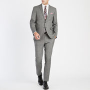 G Grafton  Slim Fit Check Suit - $129.99 ($165.01 Off)