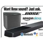 Bose Sound Bar - $1748.00 ($150.00 off)