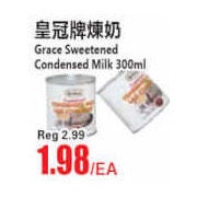 Grace Sweetened Condensed Milk - $1.98