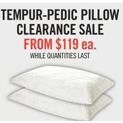 Tempur-Pedic Pillow  - From $119.00