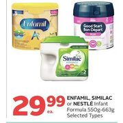 Enfamil, Similac Or Nestle Infant Formula - $29.99
