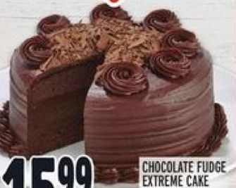 Chocolate Fudge Extreme Cake - Cakes