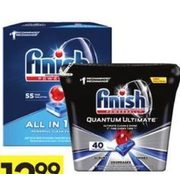 Finish Quantum or All in One Max Dish Pods - $12.99