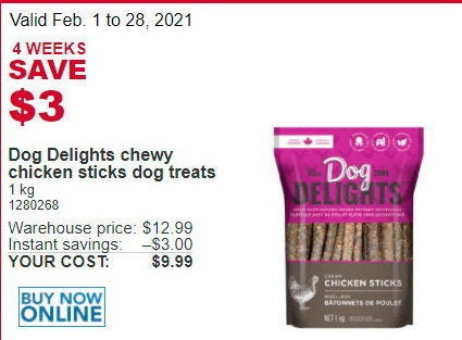 best dog treats at costco