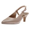 Linvale Loop Blush Leather Pump By Clarks - $89.99 ($20.01 Off)