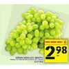 Green Seedless Grapes - $2.98/lb