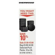 Sherwood Puck Packs - $21.59-$47.69 (10% off)