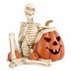 National Tree Company® 9-Inch Lighted Skeleton & Pumpkin Halloween Decoration - $16.49 ($16.50 Off)