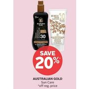 Australian Gold Sun Care - 20% off