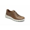Let's Walk Plain Toe Tan Brown Leather Lace-up Sneaker By Rockport - $139.99 ($30.01 Off)