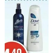 Alberto Styling or Dove Hair Care Products - $4.49