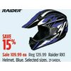 Raider Helmet, Blue  - $10.99 (15% off)