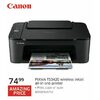 Canon Pixma TS3420 Wireless Inkjet All-in-One Printer - $74.99