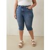 Responsible, Curvy Fit Denim Capri, Medium Wash - D/c Jeans - $18.99 ($46.96 Off)
