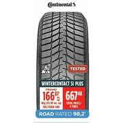 Continental Wintercontact SI Plus Tire - $166.87 (25% off)