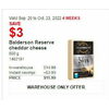Balderson Reserve Cheddar Cheese - $11.99 ($3.00 off)