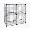 Adjerf Black Metal Wire Storage Cube  - $29.99 (25%  off)