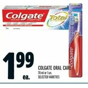 Colgate Oral Care - $1.99