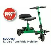 Scooter iCruise From Pride Mobility - $1999.99