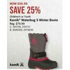 Children Or Youth Kamik Waterbug 5 Winter Boots - $59.99 (25% off)